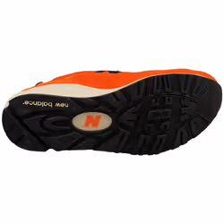 New Balance 990 Made In Usa Mens Fashion Trainers in Orange Black - 9