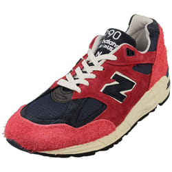 New Balance 990v2 Made In Usa Mens Fashion Trainers in Chrysanthemum - 7 UK