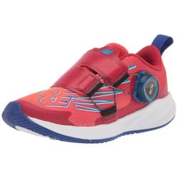 New Balance Kids Fuelcore Reveal V3 Boa Running Shoe  Neo FlameTeam RedInfinity Blue  11 Little Kid