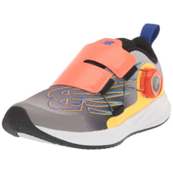 New Balance Kids Fuelcore Reveal V3 Boa Running Shoe  BlackInfinity BlueVibrant Orange  5 Wide Big Kid