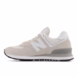 New Balance Women's 574 Core Sneaker  Nimbus Cloud with White  10.5