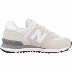 New Balance Women's 574 Core Sneaker, Nimbus Cloud/White, 8 Wide