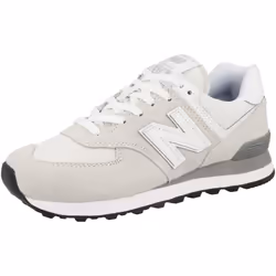 New Balance Women's 574 Core Sneaker, Nimbus Cloud/White, 8 Wide