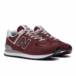 New Balance womens 574 V3 Sneaker  Burgundy/White  5.5 US