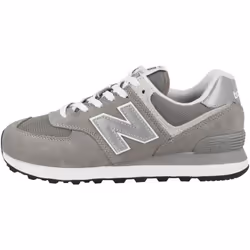 New Balance Women's 574 Core Sneaker Grey/White 5 Wide