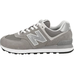 New Balance Women's 574 Core Sneaker  Grey/White  5 Wide