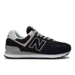 New Balance Women's 574 Core Sneaker  Black/White  11 Wide