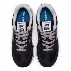 New Balance Men's 574 Core Sneaker  Black/White  10