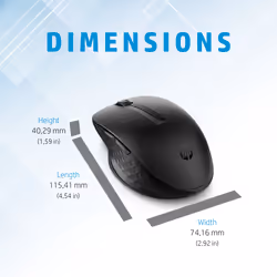 HP 435 Multi-Device Wireless Mouse - Additional view 8