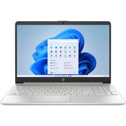 HP 15s-fq2024na Intel® Pentium® Gold 7505 Laptop 39.6 cm (15.6") Full HD 4 GB DDR4-SDRAM 128 GB SSD Wi-Fi 5 (802.11ac) Windows 10 Home in S mode Silver
