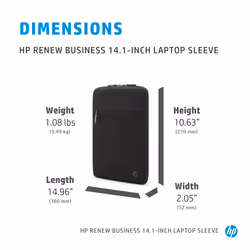 HP Renew Business 14.1-inch Laptop Sleeve - Additional view 4