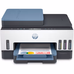 HP Smart Tank 7306 Wireless All-in-One Color Printer, Two-sided printing; Copier, Scanner, Thermal inkjet, Colour printing, 4 ...