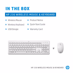 HP 230 Wireless Mouse and Keyboard Combo - Additional view 4