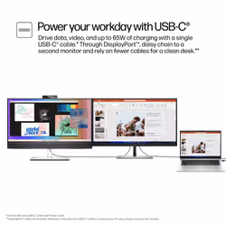 HP E-Series E27m G4 QHD USB-C Conferencing Monitor - Additional view 7