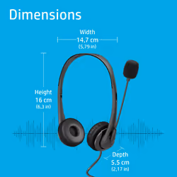 HP Stereo USB Headset G2 - Additional view 5