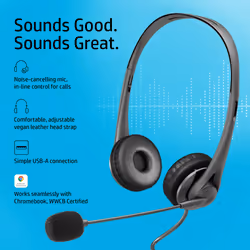 HP Stereo USB Headset G2 - Additional view 4