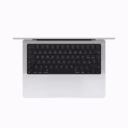 Apple MacBook Pro 14-inch : M3 chip with 8‑core CPU and 10‑core GPU, 8GB, 512GB SSD - Silver
