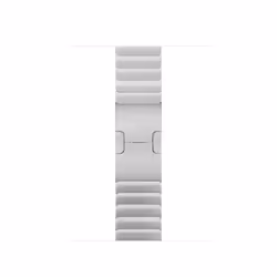 Apple 38mm Silver Link Bracelet, Band, Smartwatch, Silver, Apple, Apple Watch 38 mm, 40 mm, 41 mm, Stainless steel