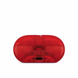 Apple Beats Solo Buds - True Wireless Earbuds - Transparent Red - Additional view 4