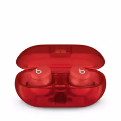 Apple Beats Solo Buds - True Wireless Earbuds - Transparent Red - Additional view 5