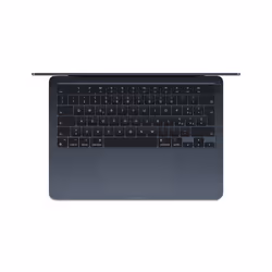 Apple MacBook Air 13-inch : M3 chip with 8-core CPU and 8-core GPU, 8GB, 256GB SSD - Midnight