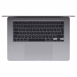 Apple MacBook Air Apple M M3 Laptop 38.9 cm (15.3") 8 GB 256 GB SSD Wi-Fi 6E (802.11ax) macOS Sonoma Grey