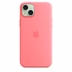 Apple iPhone 15 Plus Silicone Case with MagSafe - Pink - Additional view 4