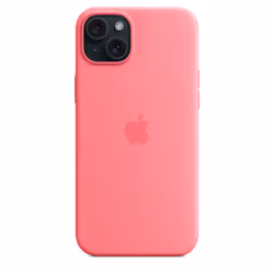 Apple iPhone 15 Plus Silicone Case with MagSafe - Pink - Additional view 5