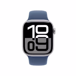 Apple Watch Series 10 OLED 42 mm Digital 374 x 446 pixels Touchscreen Silver Wi-Fi GPS (satellite)