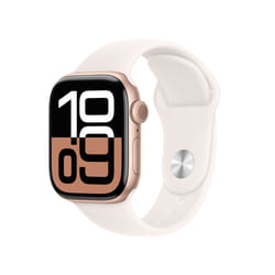 Apple Watch Series 10 OLED 42 mm Digital 374 x 446 pixels Touchscreen Rose gold Wi-Fi GPS (satellite)