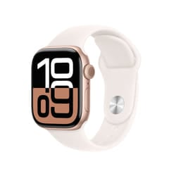 Apple Watch Series 10 OLED 42 mm Digital 374 x 446 pixels Touchscreen Rose gold Wi-Fi GPS (satellite)