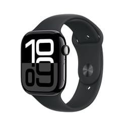 Apple Watch Series 10 OLED 46 mm Digital 416 x 496 pixels Touchscreen Black Wi-Fi GPS (satellite)