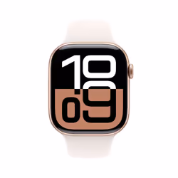 Apple Watch Series 10 OLED 46 mm Digital 416 x 496 pixels Touchscreen Rose gold Wi-Fi GPS (satellite)