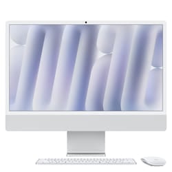 Apple iMac 24-inch with Retina 4.5K display: M4 chip with 10‑core CPU and 10‑core GPU, 16GB, 512GB SSD - Silver