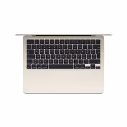 Apple MacBook Air 13-inch : M3 chip with 8-core CPU and 10-core GPU, 16GB, 512GB SSD - Starlight