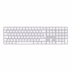 Apple Magic, Wired & Wireless, USB + Bluetooth, QWERTY, White