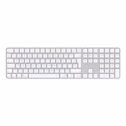 Apple Magic, Wired & Wireless, USB + Bluetooth, QWERTY, White