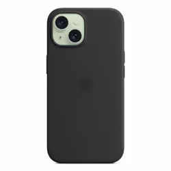 Apple iPhone 15 Silicone Case with MagSafe - Black - Additional view 4