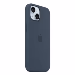 Apple iPhone 15 Silicone Case with MagSafe - Storm Blue - Additional view 6
