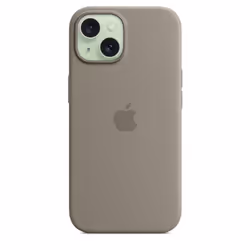 Apple iPhone 15 Silicone Case with MagSafe - Clay - Additional view 4