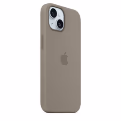 Apple iPhone 15 Silicone Case with MagSafe - Clay - Additional view 6