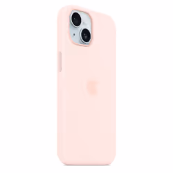 Apple iPhone 15 Silicone Case with MagSafe - Light Pink - Additional view 6