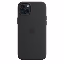 Apple iPhone 15 Plus Silicone Case with MagSafe - Black - Additional view 5
