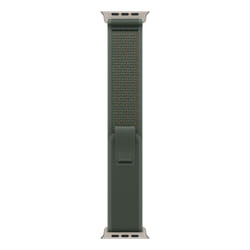 Apple 49mm Green Trail Loop - M/L - Natural Titanium Finish