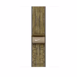 Apple 46mm Green/Grey Nike Sport Loop, Band, Smartwatch, Green, Grey, Apple, Apple Watch Models 44mm 45mm 46mm 49mm, Nylon