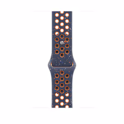 Apple MYLA3ZM/A, Band, Smartwatch, Blue, Orange, Apple, Apple Watch Models 44mm, 45mm, 46mm, 49mm, Fluoroelastomer
