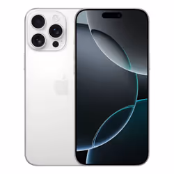 Apple iPhone 16 Pro Max 256GB White Titanium, 17.5 cm (6.9"), 2868 x 1320 pixels, 256 GB, 48 MP, iOS 18, White