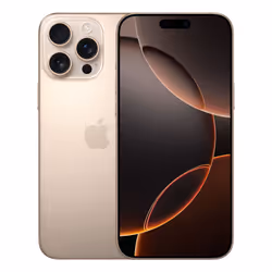 Apple iPhone 16 Pro Max 256GB Desert Titanium, 17.5 cm (6.9"), 2868 x 1320 pixels, 256 GB, 48 MP, iOS 18, Sand
