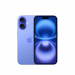 Apple iPhone 16 128GB Ultramarine, 15.5 cm (6.1"), 2556 x 1179 pixels, 128 GB, 48 MP, iOS 18, Blue