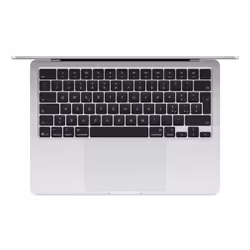 Apple MacBook Air 13-inch : M4 chip with 10-core CPU and 8-core GPU, 16GB, 256GB SSD - Silver